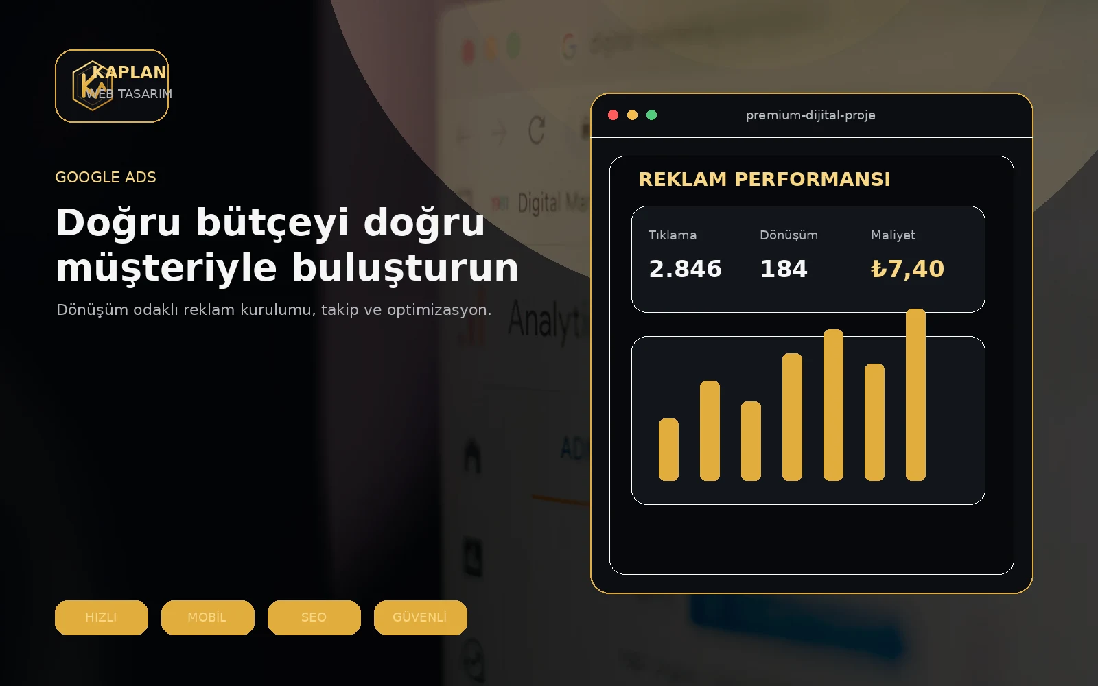 Google Ads Yönetimi hizmet görseli